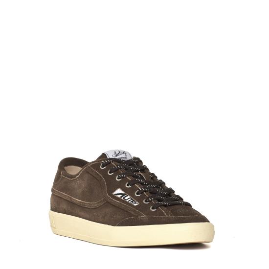 26FW 오트리 WINDSCAPE 로우 스니커즈 캔버스 SCLMKQ02 Brown - AUTRY
