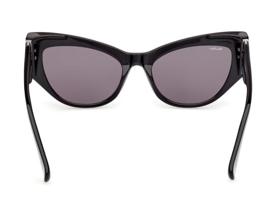 26SS 막스마라 선글라스 글로시 블랙 MM0192 캣아이 아세테이트 - MAX MARA