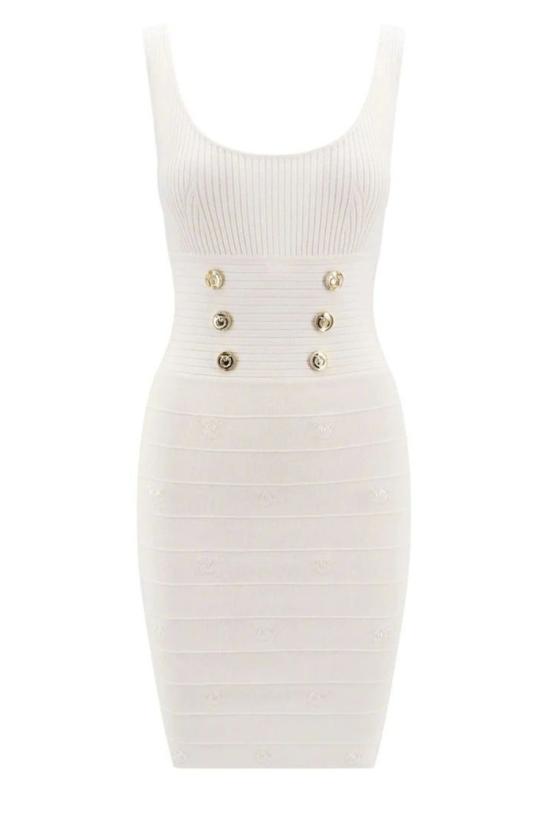  핑코 원피스 2105876261741 White
