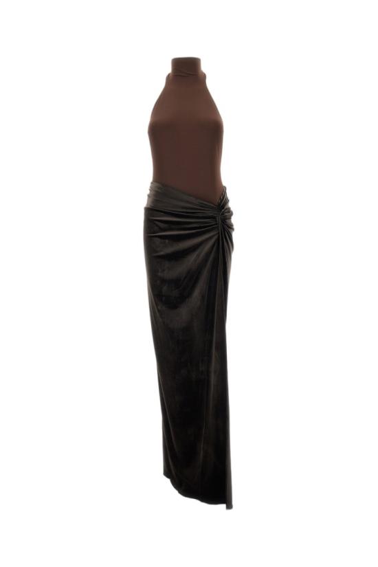 26FW 안다마네 원피스 TM200149ATJP185641 Brown