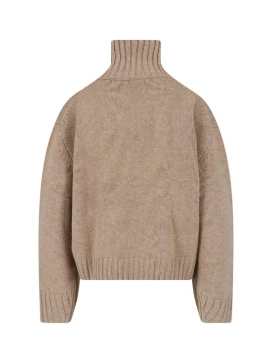 26FW 알마다 라벨 니트웨어 4808HZ Brown - ALMADA LABEL