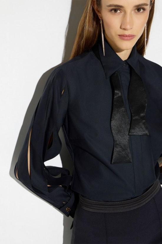 26FW 엘리자베타프랜치 탑 CA17367E211040 Black - ELISABETTA FRANCHI