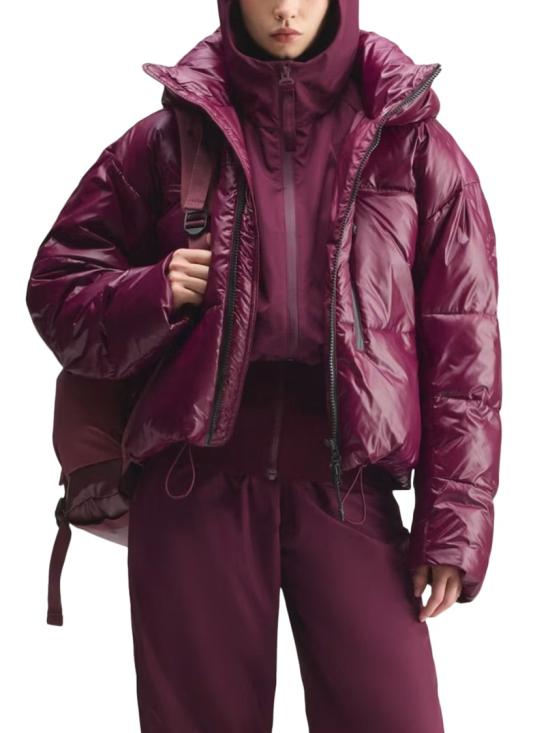 26FW 아디다스 바이 스텔라매카트니 자켓 KR6236MAROON Pink - ADIDAS BY STELLA MCCARTNEY