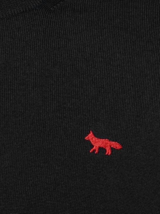 26FW 메종키츠네 니트웨어 MRMKJ24KT1239P199 Black - MAISON KITSUNE