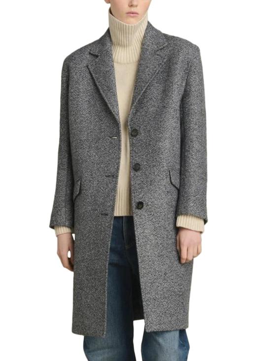 26FW 쉐르 코트 MAN1187LEONGRI0826W Grey - SOEUR