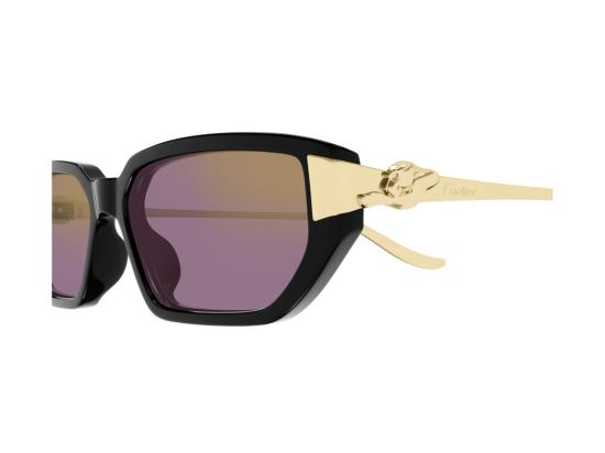 26FW 까르띠에 선글라스 골드 Ct0674s 오버사이즈 스퀘어 - CARTIER