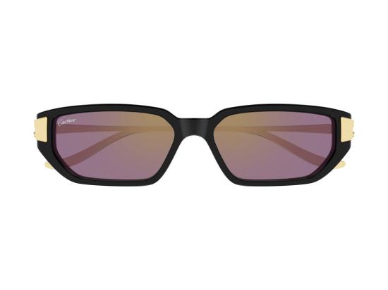 26FW 까르띠에 선글라스 골드 Ct0674s 오버사이즈 스퀘어 - CARTIER