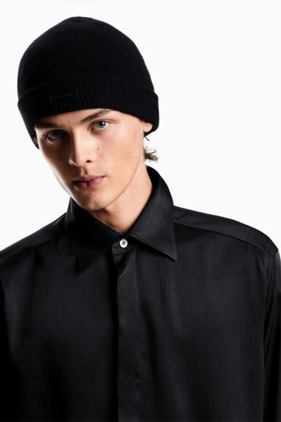 26FW 엠포리오 아르마니 모자 805979766214610890000010 Black - EMPORIO ARMANI