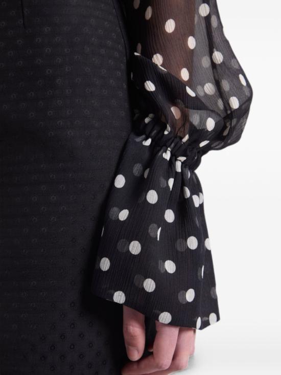 26FW 니나리찌 탑 26ACTO009 SE1409 I9072 Black - NINA RICCI