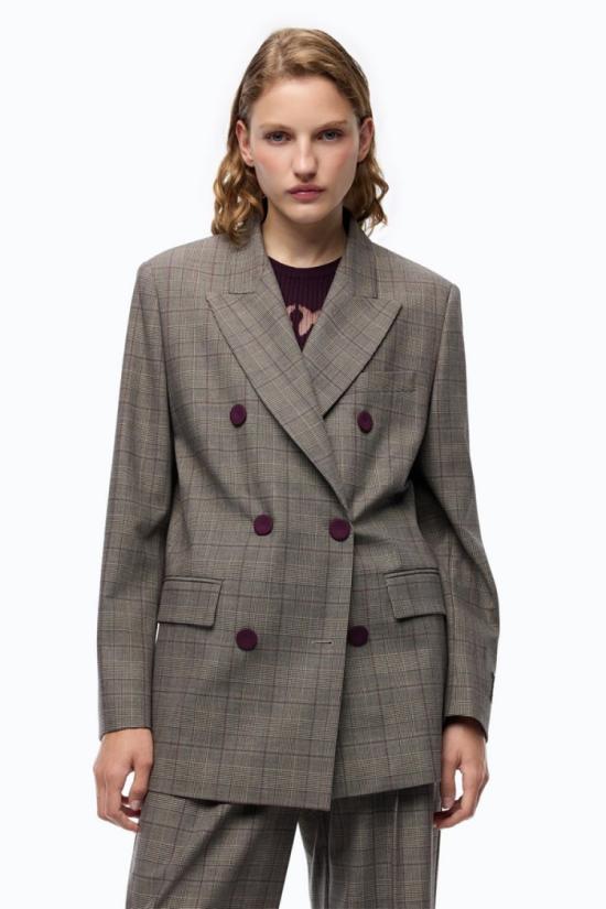 26FW 핑코 자켓 8053177577709 Grey - PINKO