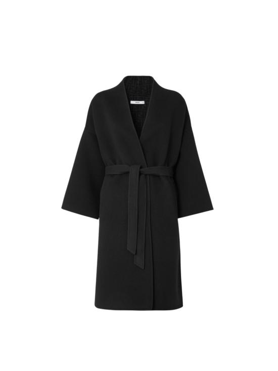 26FW 펜디 코트 FF6227 B1HE Black