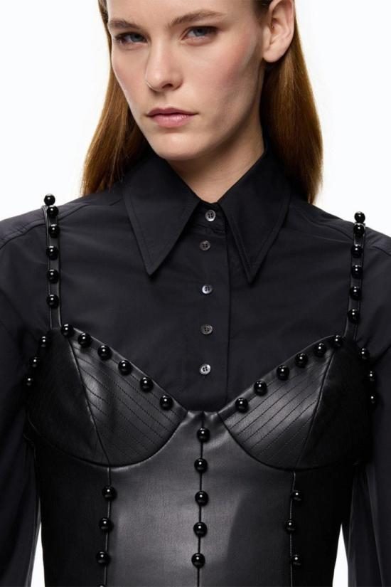 26FW 핑코 탑 8053177606775 Black - PINKO