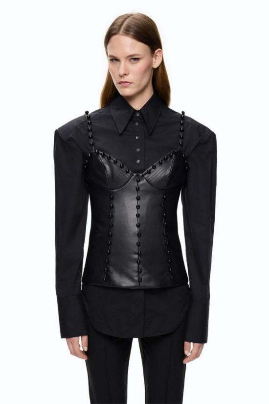 26FW 핑코 탑 8053177606775 Black - PINKO