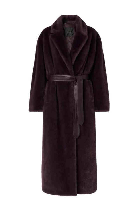 26FW 핑코 코트 8053177532180 Black