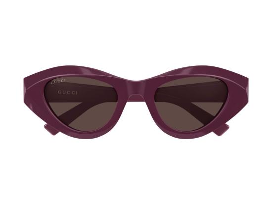 26FW 구찌 선글라스 실버 GG2201S 볼드 캣아이 - GUCCI