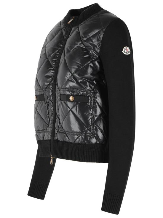 26FW 몽클레어 코튼 패딩 가디건 코튼 패딩 가디건 093 9B000 04 M1113999 Black - MONCLER