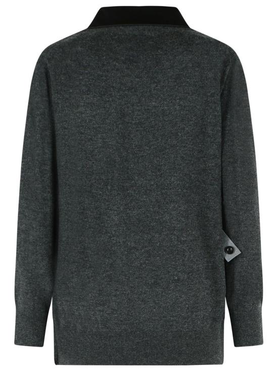 26FW 사카이 가디건 26 08714301 Grey - SACAI