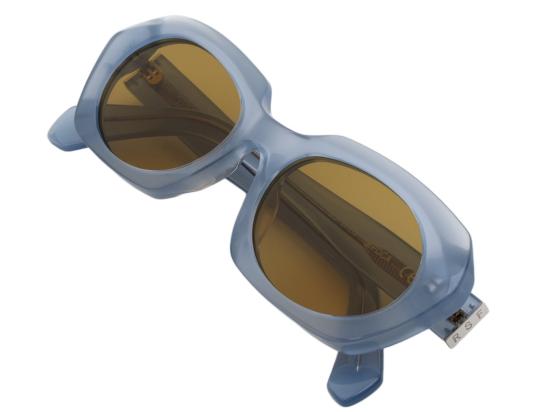 26FW 레트로슈퍼퓨처 선글라스 블루 에포카 벨라 반투명 아세테이트 오버사이즈 스퀘어 - RETROSUPERFUTURE