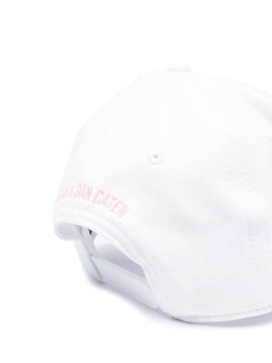 26FW 디스퀘어드2 모자 BCM066708C035671062 White - DSQUARED2
