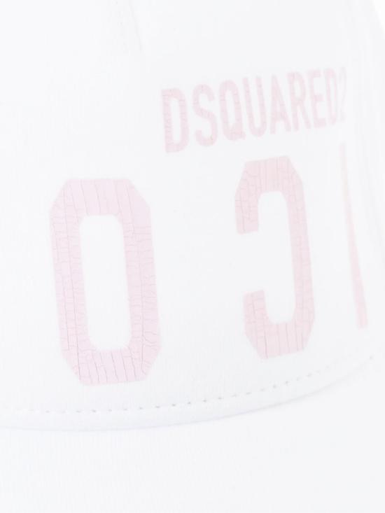 26FW 디스퀘어드2 모자 BCM066708C035671062 White - DSQUARED2