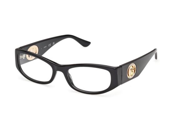 26SS 게스 안경 유광 블랙 GU50352 직사각형 아세테이트 - GUESS
