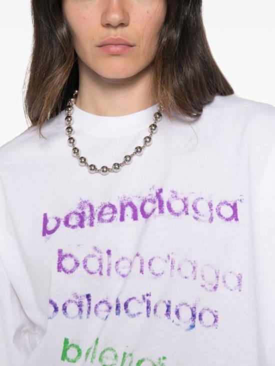 26FW 발렌시아가 탑 871733TVVK99000 White - BALENCIAGA