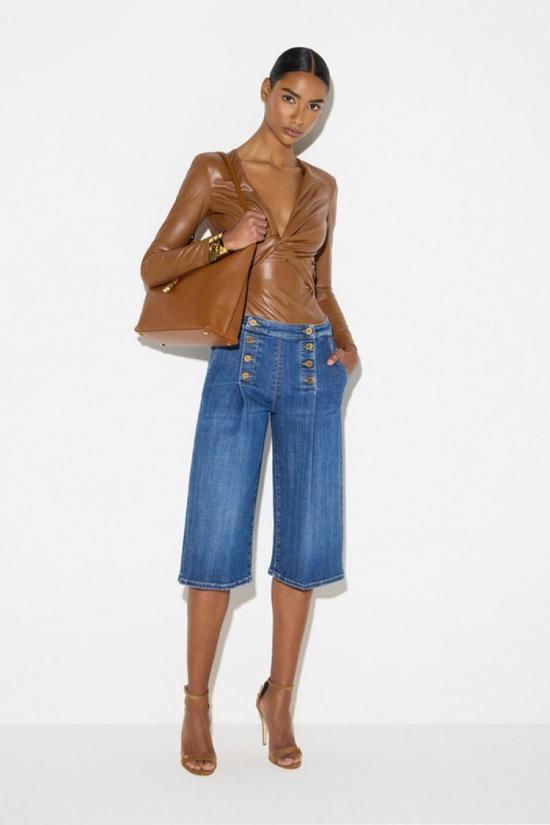 26FW 엘리자베타프랜치 탑 BO04566E2FK342 Brown - ELISABETTA FRANCHI