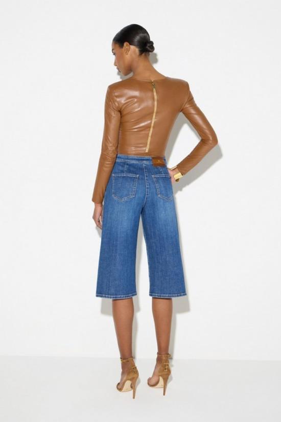 26FW 엘리자베타프랜치 탑 BO04566E2FK342 Brown - ELISABETTA FRANCHI
