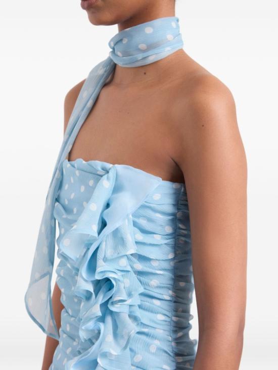 26FW 니나리찌 원피스 26ACRO047 SE1409 I4052 Blue - NINA RICCI