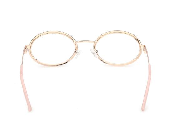 26SS 게스 안경 골드 Gu50362 원형 라인스톤 안경 - GUESS