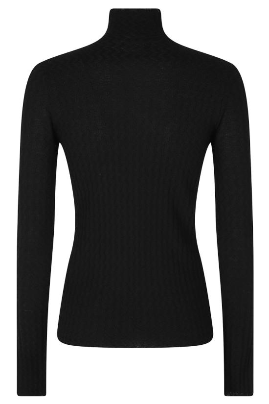 26FW 로베르토 콜리나 니트웨어 263FXB03403 099 Black - ROBERTO COLLINA