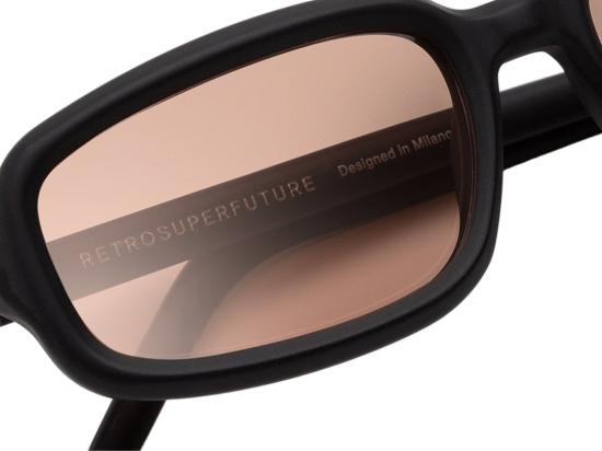 26FW 레트로슈퍼퓨처 선글라스 블랙 트롤 매트 오버사이즈 스퀘어 - RETROSUPERFUTURE