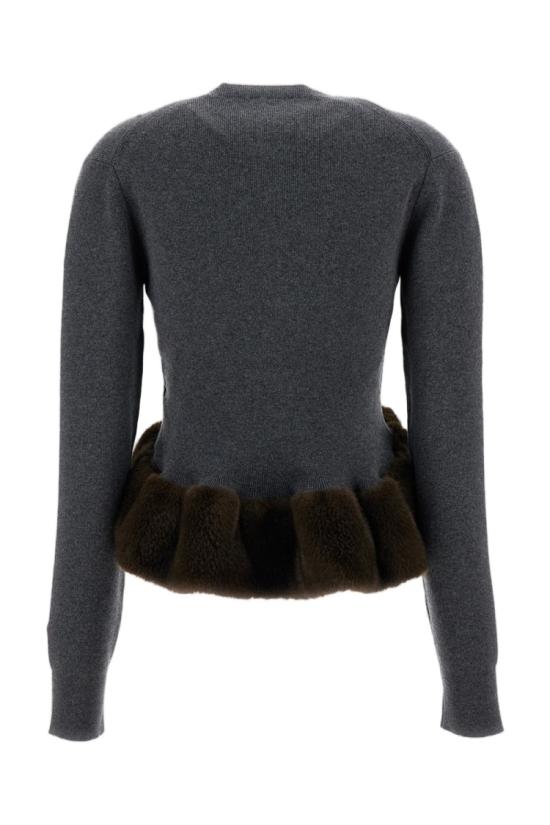 26FW 스텔라 맥카트니 니트웨어 6K12773S26731267 Grey - STELLA MCCARTNEY