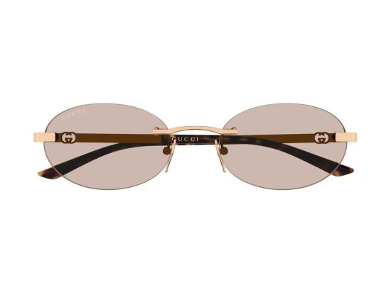 26FW 구찌 선글라스 골드 GG2214S 원형 메탈 - GUCCI