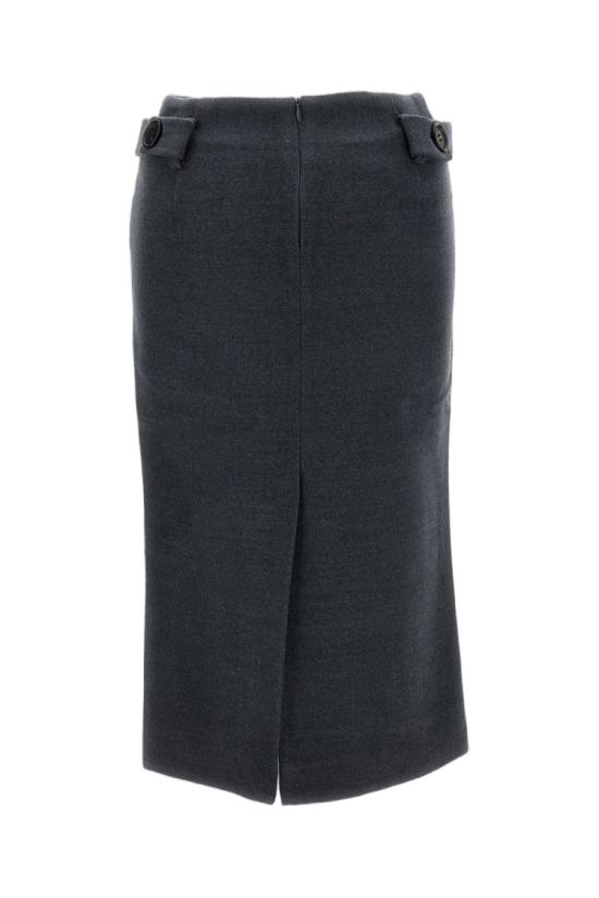 26FW 슈슈/통 스커트 MWDFSK05WFO023GR100 Grey - SHUSHU/TONG