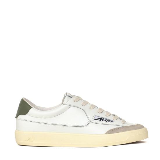 26FW 오트리 WINDSCAPE 로우 스니커즈 캔버스 SCLMUK11 White