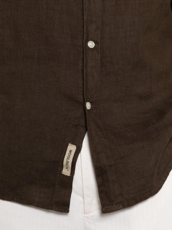 26SS 울리치 긴팔 셔츠 CFWOSI2013MRUT528410026 Black - WOOLRICH