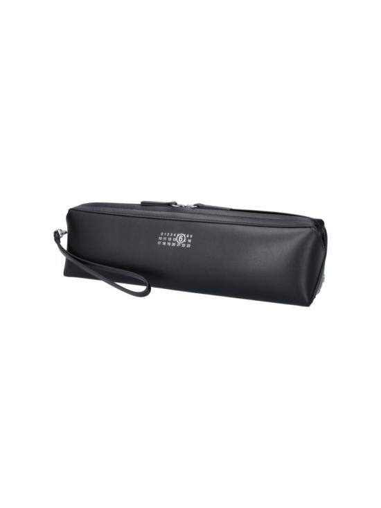 26FW MM6 메종마르지엘라 클러치/파우치 SB6WF0022 P9061T8013 Black - MM6 MAISON MARGIELA