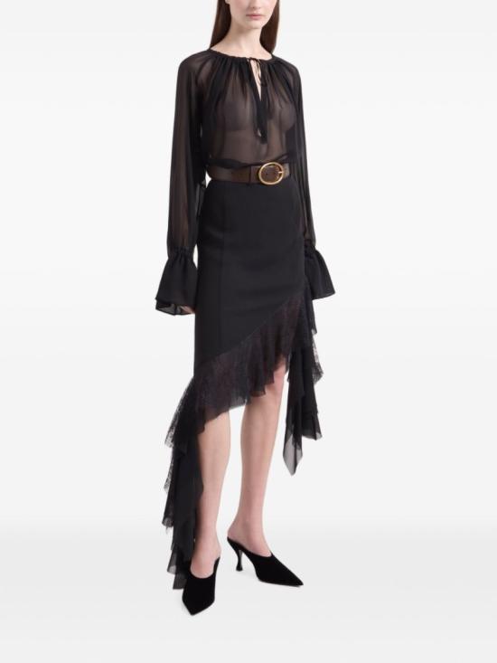 26FW 니나리찌 탑 26ACTO009 SE1417 U9000 Black - NINA RICCI