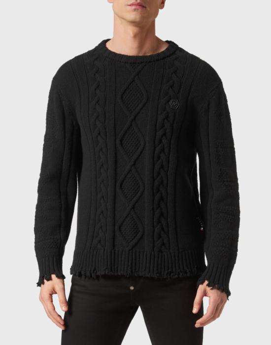  필립 플레인 니트웨어 2100000544745 Black - PHILIPP PLEIN