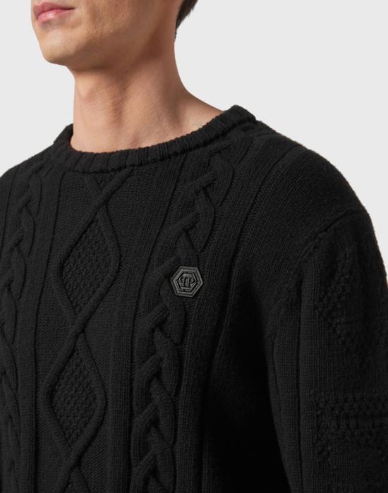  필립 플레인 니트웨어 2100000544745 Black - PHILIPP PLEIN