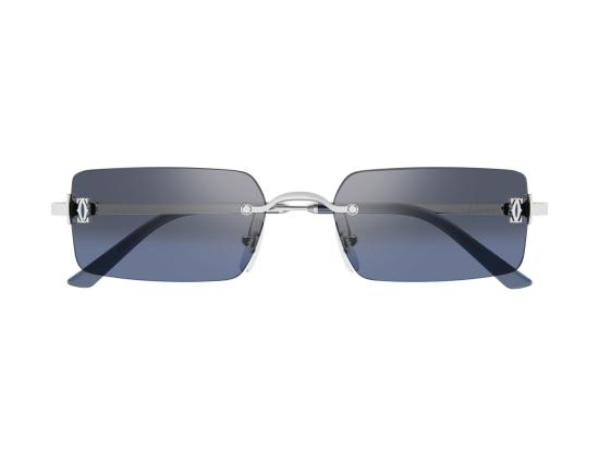 26FW 까르띠에 선글라스 그라데이션 다크 블루 CT0672S 무테 - CARTIER