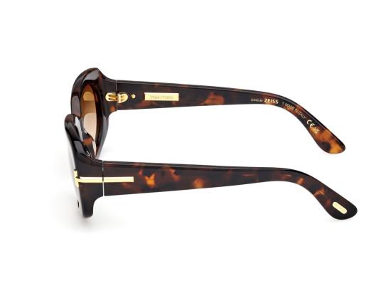 26SS 톰포드 선글라스 호피무늬 Ft1253 오버사이즈 스퀘어 아세테이트 - TOMFORD
