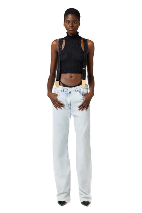  엘리자베타프랜치 데님 PJ97I52E219226 White - ELISABETTA FRANCHI