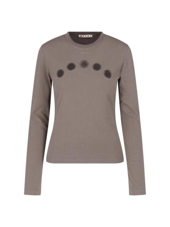 26FW 마르니 탑 THJE0409SY UTCZ5700M47 Neutrals