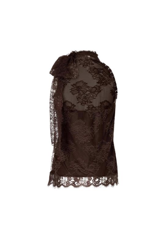 26FW 핑코 탑 8053177605563 Brown - PINKO