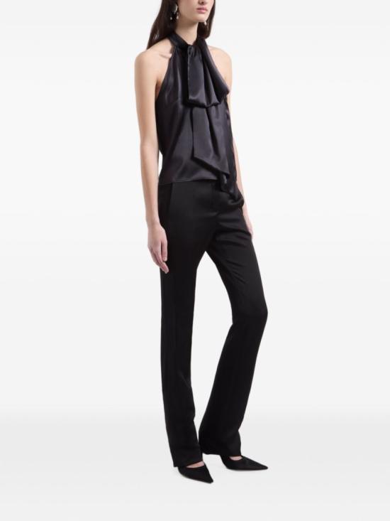 26FW 니나리찌 탑 26ACTO005 SE1415 U9000 Black - NINA RICCI