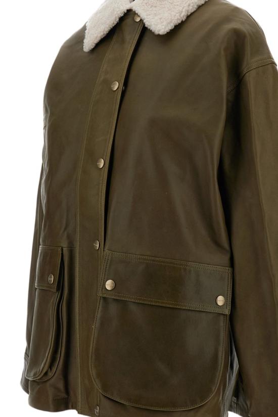 26FW 하프보이 코트 HF261WL017LT055309 Green - HALFBOY