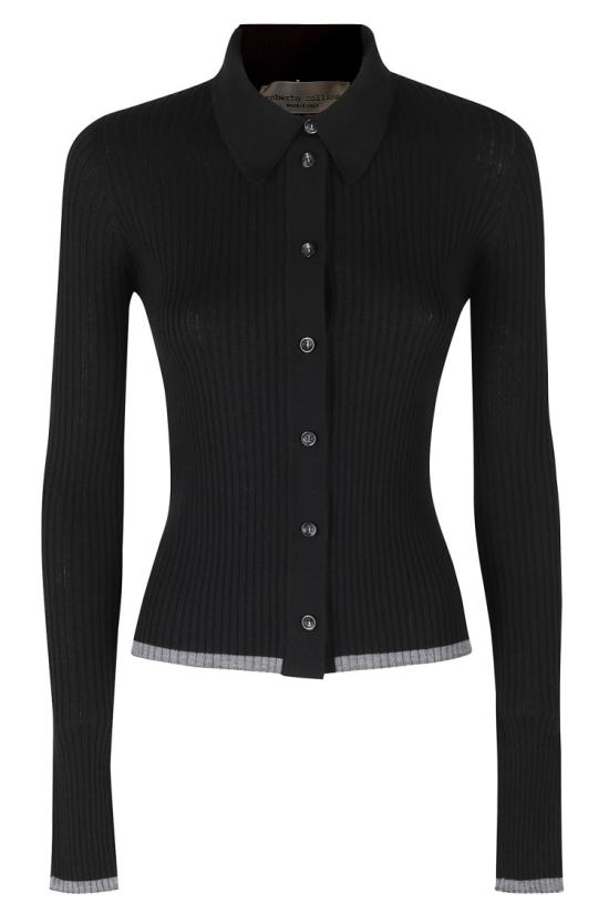 26FW 로베르토 콜리나 니트웨어 263FXB09205 099 Black