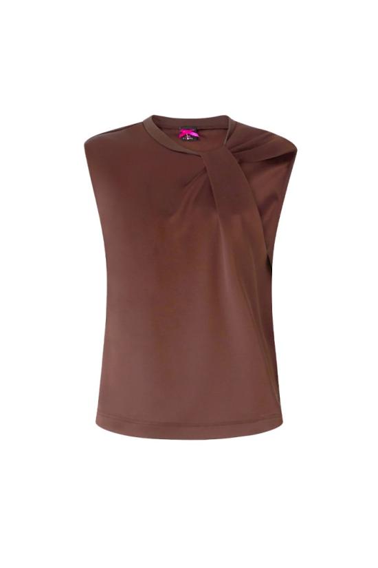 26FW 핑코 탑 8053177615371 Brown